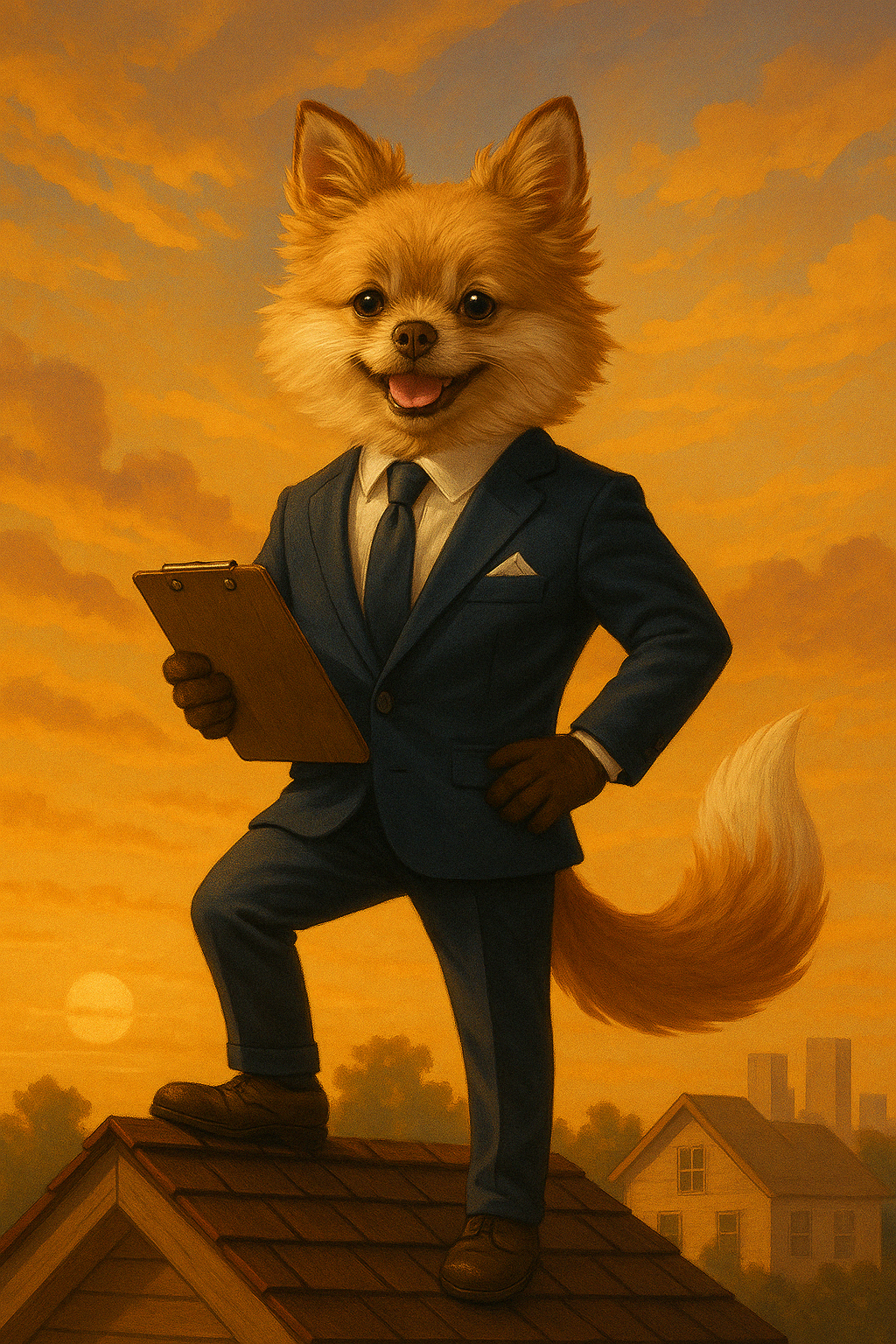 RoofFax Mascot